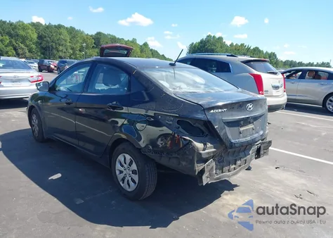 2016 Hyundai Accent Se из США, поврежденный, VIN KMHCT4AE7GU053704